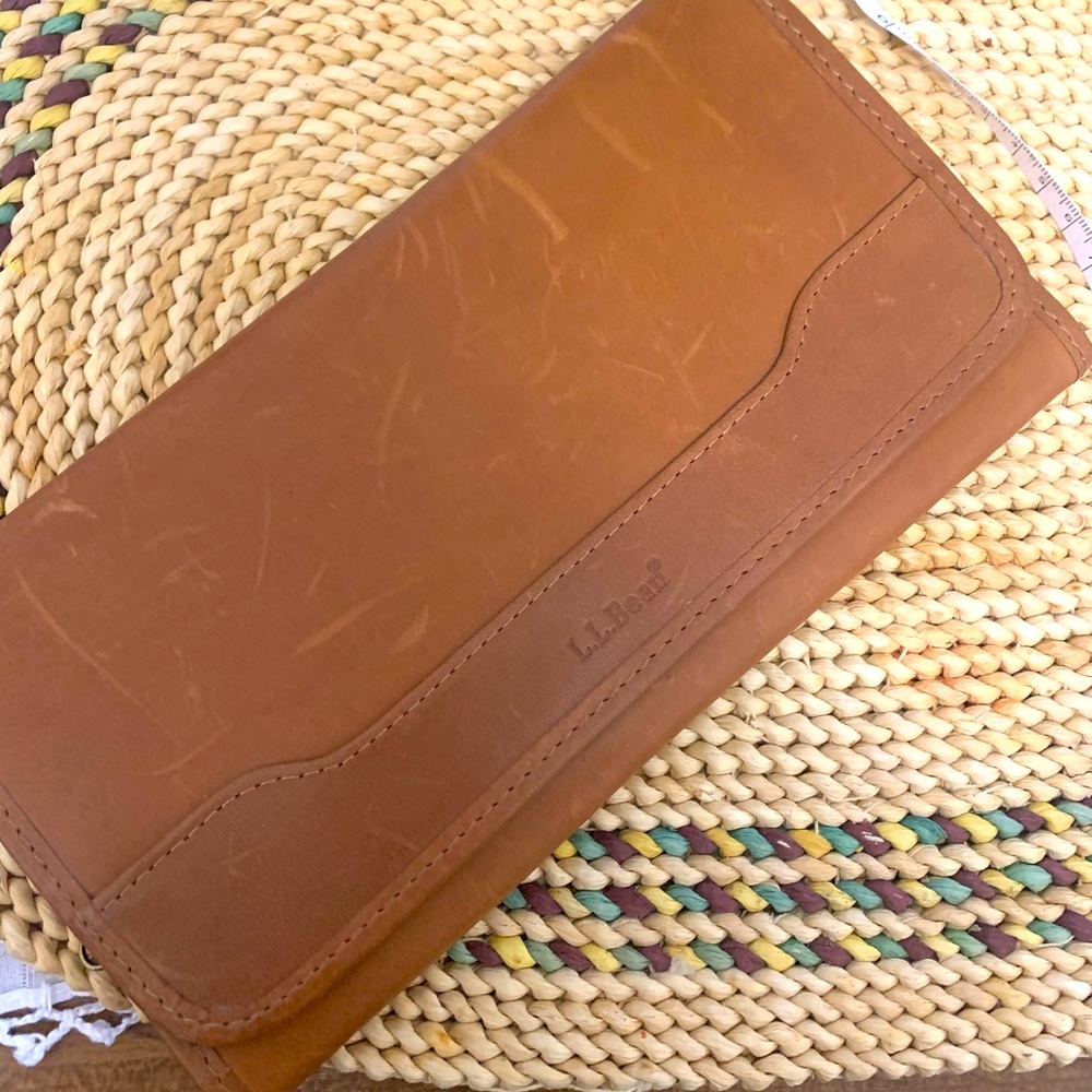 LL Bean wallet/passport holder